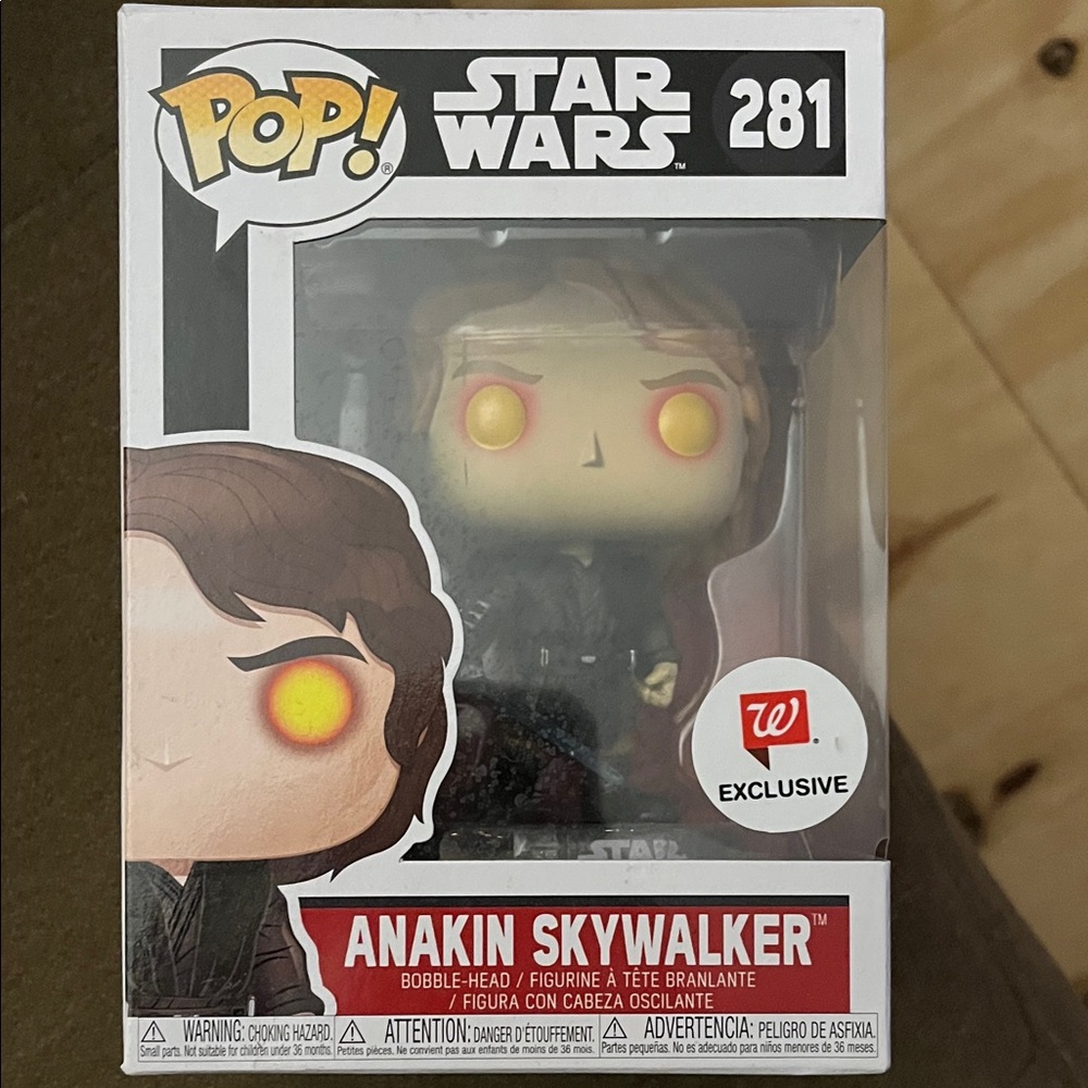 Funko Pop! Star Wars Anakin Skywalker Exclusive Figure